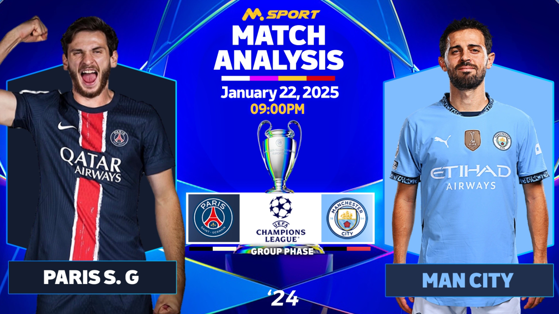 PSG vs Man City: Haaland’s “Humbled” Blues Travel to ‘City of Love’ for Crunch UCL Date